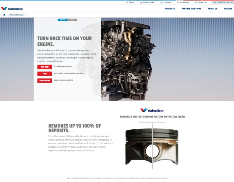 Restore & Protect Landing Page