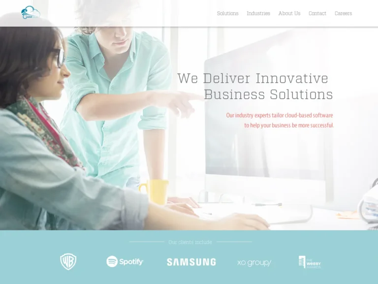Coastal Cloud Corporate Website